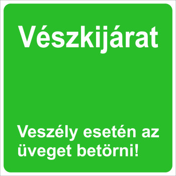 Vészkijárat