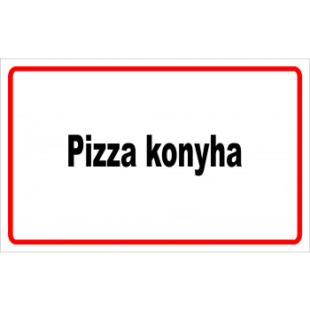 ANTSZ matrica - Pizza konyha