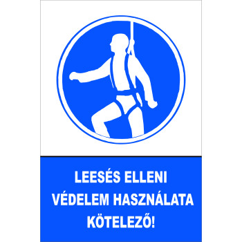 Leesés elleni védelem használata kötelező