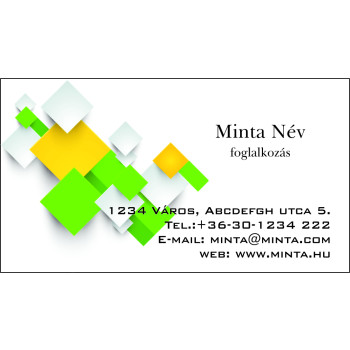 Névjegykártya 1 oldalas, 60 db/cs. - 97