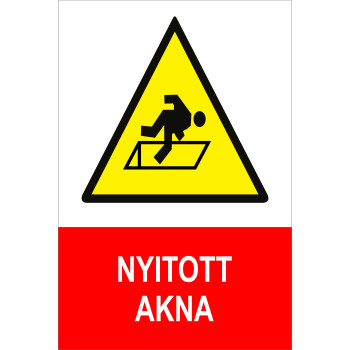 Nyitott akna!