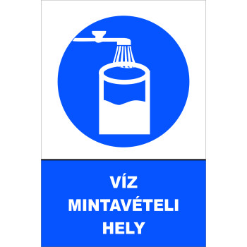 Víz mintavételi hely!