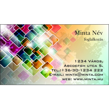 Névjegykártya 1 oldalas, 60 db/cs. - 99