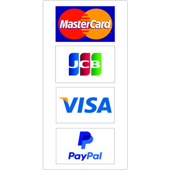 Bankkártya elfogadóhely matrica