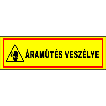 Áramütés veszélye