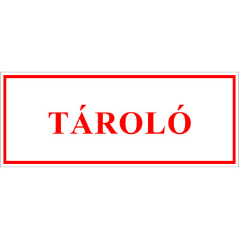 Tároló