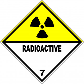 ADR bárca 7D radioaktív anyagok
