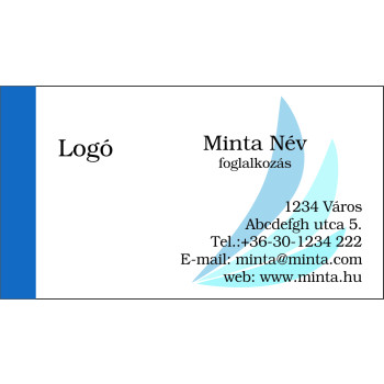 Névjegykártya 1 oldalas, 60 db/cs. - 33