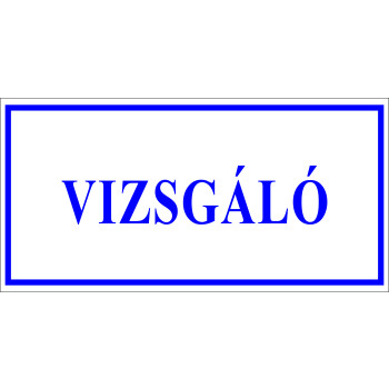 Vizsgáló