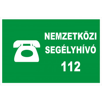 112 Nemzetközi segélyhívó
