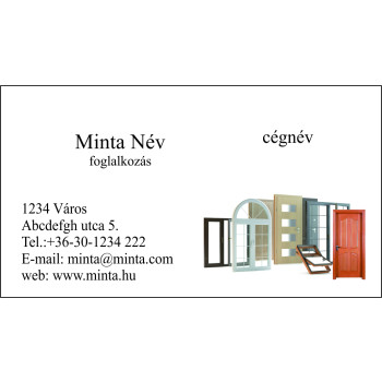 Névjegykártya 1 oldalas, 60 db/cs. - 40