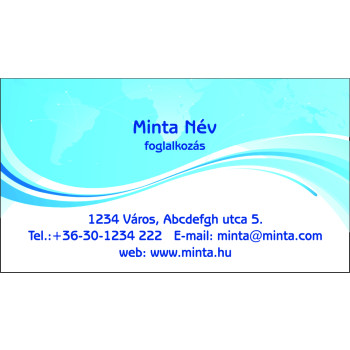 Névjegykártya 1 oldalas, 60 db/cs. - 82